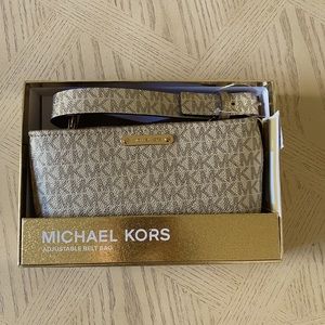 Michael Kors adjustable belt bag